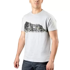 Trespass Mens Cashing Short Sleeve T-Shirt (XS) (Grey Marl)