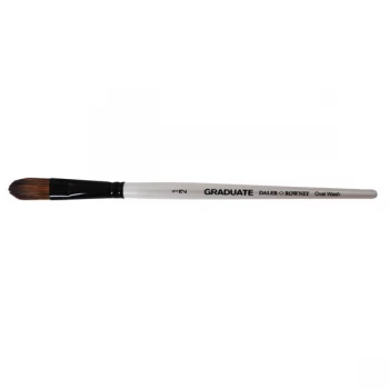 Daler Rowney Graduate Pony & Synthetic Oval Wash Brush Size 1/2 "