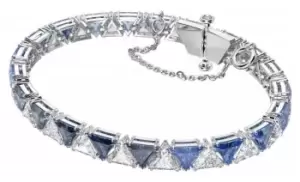 Swarovski 5614925 Millenia Blue and White Triangle Crystal Jewellery