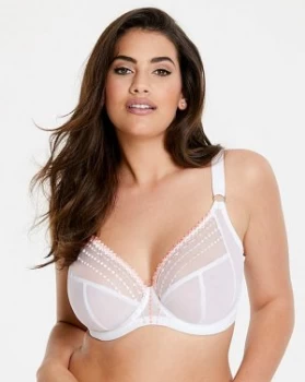 Elomi Matilda White Plunge Wired Bra