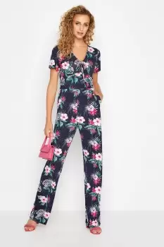 Tall Tropical Print Jumpsuit