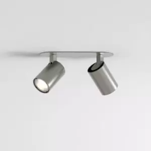 Astro Ascoli Recessed 2 Light Spotlight Bar - Matt Nickel