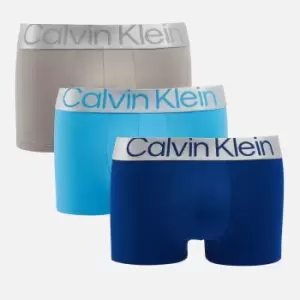 Calvin Klein Three-Pack Low Rise Stretch-Jersey Trunks - L