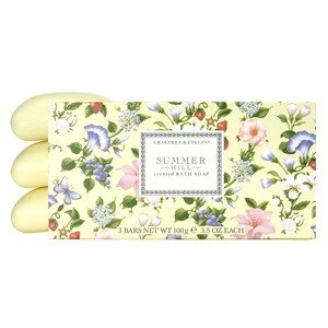 Crabtree & Evelyn Summer Hill Soap Set 3 X 100g