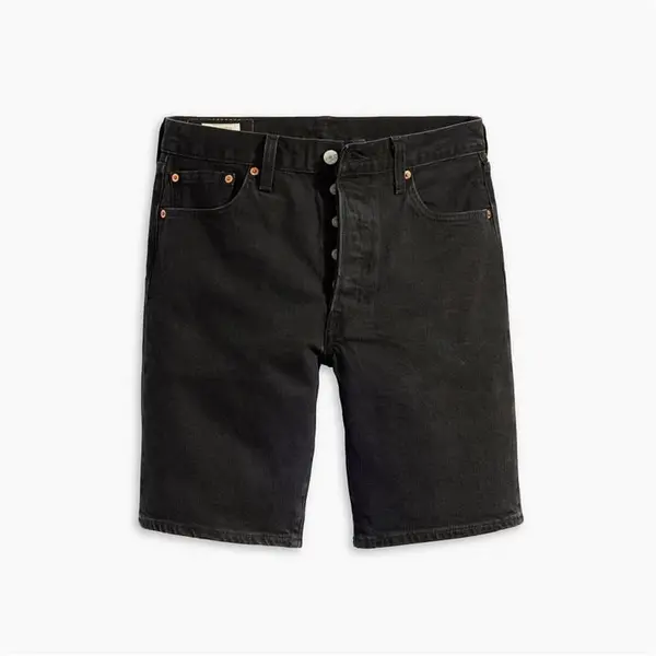 Levis 501 Hemmed Shorts - Black 32 R