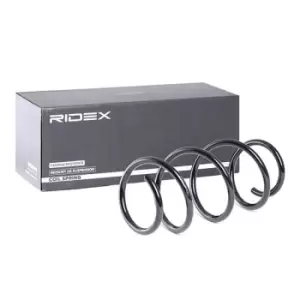 RIDEX Coil spring Front Axle 188C0478 Suspension spring,Springs NISSAN,Note (E11, NE11)