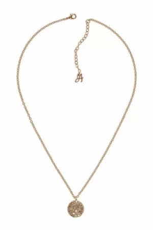 Adore Jewellery Small Metallic Pave Disc Necklace JEWEL 5375479