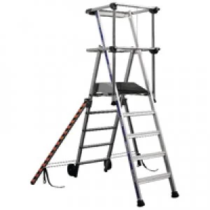 Slingsby Work Platform 6 Tread Silver 307572