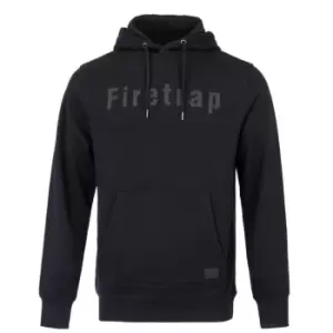 Firetrap Graphic OTH Hoodie - Black