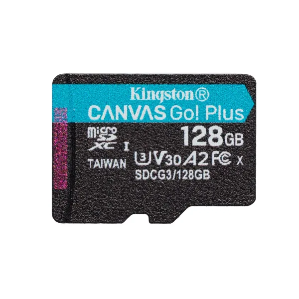 Kingston Canvas Go Plus 128GB microSDXC Card