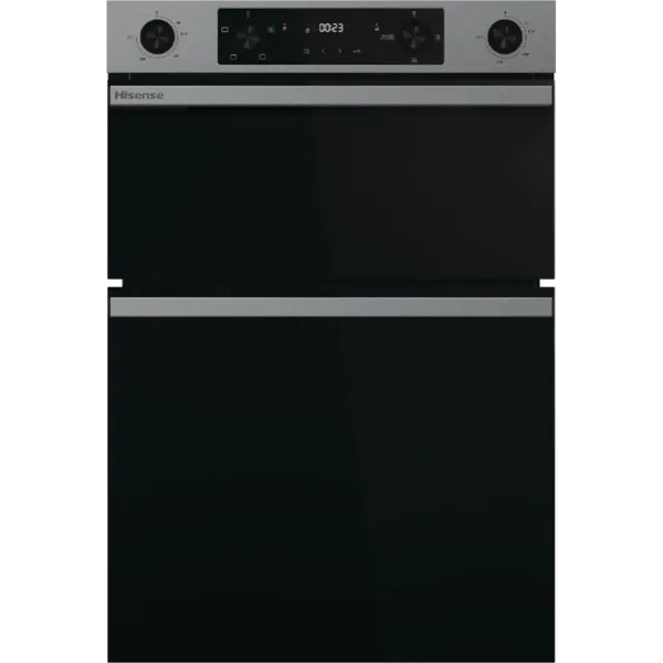 Hisense Hi6 BID914221CX Built In Electric Double Oven - Stainless Steel - A/A Rated