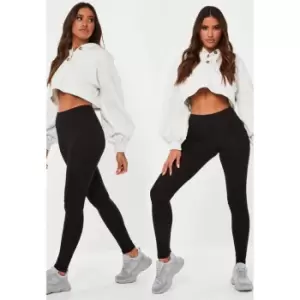 Missguided Pack Leggings - Black