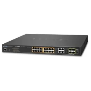 GS-4210-16UP4C - Managed - L2+ - Gigabit Ethernet (10/100/1000) - Power over Ethernet (PoE) - Rack mounting - 1U