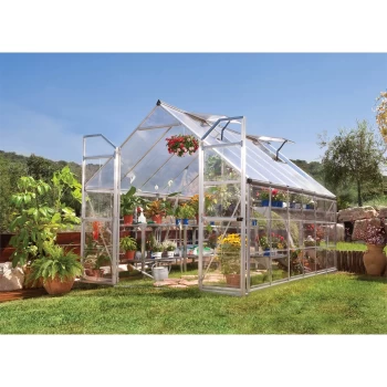 Palram - Canopia Balance Greenhouse 8 X12 Silver