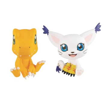 Digimon Adventure Look Up Series Pvc Figure Set - Agumon & Tailmon