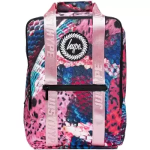 Hype Snake Cat Boxy Backpack (One Size) (Multicoloured)