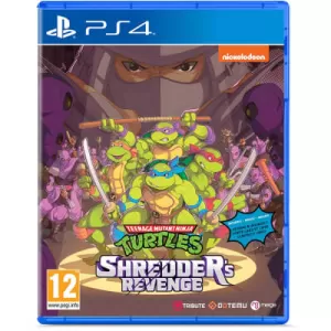 Teenage Mutant Ninja Turtles Shredders Revenge PS4 Game