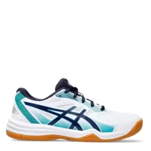 Asics Upcourt 5 Junior Indoor Court Shoes - White