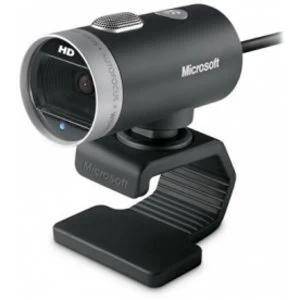 Microsoft LifeCam Cinema Webcam Black Silver