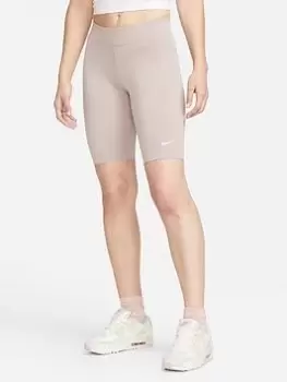 Nike Nsw Essential Bike Short - Dark Beige, Dark Beige Size M Women