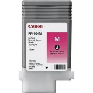 Canon PFI104 Magenta Ink Cartridge