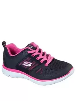 Skechers Summits New World Trainers, Black, Size 8, Women