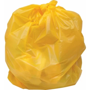 18'X29'X39' Yellow Refuse Sacks 160G (Pk-200) - Avon