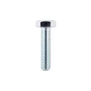 Timco Set Screws DIN933 Grade 8.8 Silver - M12 x 80 (50 Pack)