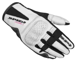 Spidi Charme 2 Black White Motorcycle Gloves S