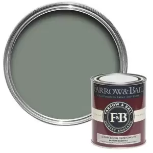Farrow & Ball Modern Card Room Green No. 79 Eggshell Paint, 750Ml