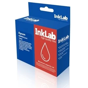 InkLab 802 Epson Compatible Cyan Replacement Ink