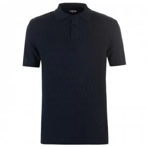 Firetrap Blackseal Knit Polo - Navy