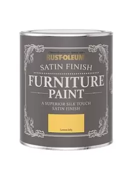 Rust-Oleum Satin Finish 750 Ml Furniture Paint - Lemon Jelly