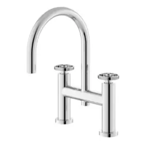 Hudson Reed Revolution Bath Filler - Chrome