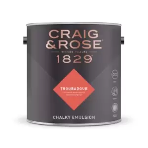 Craig & Rose Chalky Emulsion Troubadour - 2.5L