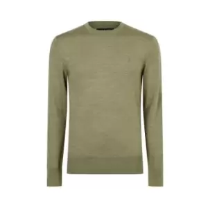 AllSaints Mode Merino Jumper - Green