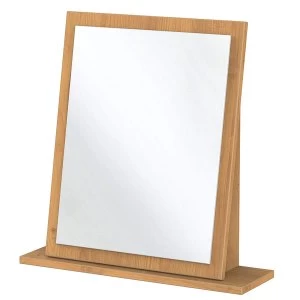 Robert Dyas Loxley Ready Assembled Dressing Table Mirror - Oak