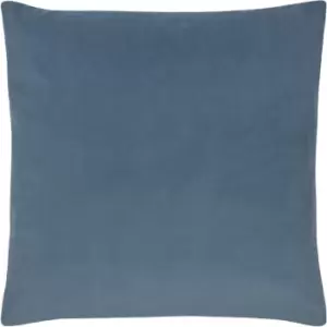 Sunningdale Velvet Square Cushion Wedgewood - Wedgewood - Paoletti