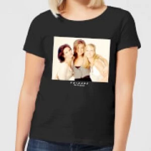 Friends Girls Womens T-Shirt - Black - XL