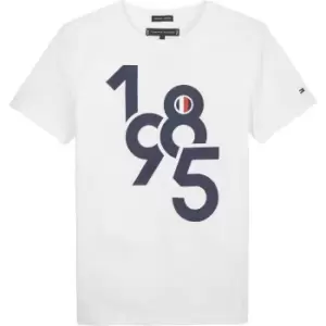 Tommy Hilfiger 1985 Print T-Shirt - White