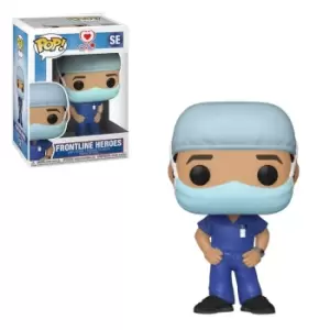 Pop! Heroes Front Line Worker Male 1 Pop! Vinyl Figure