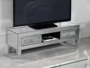 Birlea Vienna Mirrored TV Unit Assembled