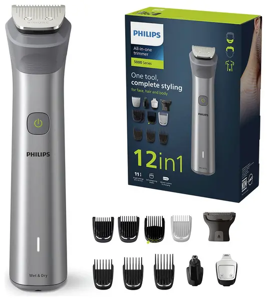 Philips 12 in 1 Beard Trimmer and Hair Clipper Kit MG5940/15