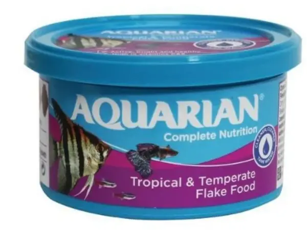 Aquarian Tropical Fish Flakes Fish Food 25g