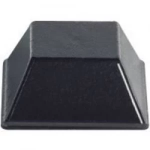 Foot self adhesive square Black W x H 12.7mm x 5.8mm PB Fas