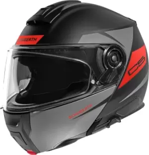 Schuberth C5 Eclipse Helmet, black-grey Size M black-grey, Size M