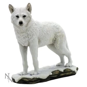 Winter Spirit Wolf Figurine