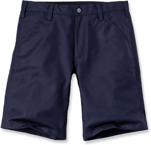 Carhartt Rugged Stretch Canvas Shorts, blue, Size 32