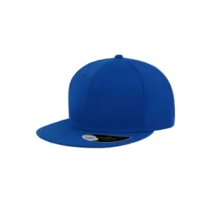 Atlantis Snap Back Flat Visor 6 Panel Cap (One Size) (Royal)