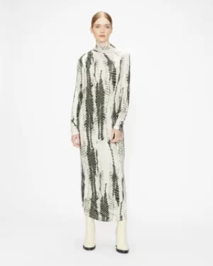 Ted Baker Long Sleeve Jersey Dress